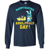 Image of Funny happy Easter April fool's day Chillin T-shirts Tees
