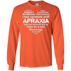 Image of Apraxia Awareness Day Month T Shirt