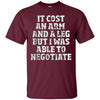 Image of Amputee T-Shirt: Able To Negotiate Funny Leg Amputee Shirt