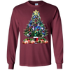 Image of Christmas Tree Wine Glass - Merry Xmas Shirt Tee