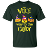 Image of Comment on va pour les bonbons?Joli t - shirt d'Halloween.