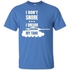 Image of Army Tank Panzer Driver T-Shirt Snore Snoring Funny Quote