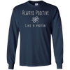Image of T-shirt Toujours positif comme un proton Science
