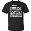 Image of April Birthday Birthstone Aries &Taurus T Shirt Gift Ideas