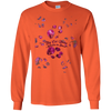 Image of Aphrodite Rehab Bobcat Paw Print Long Sleeve T-shirt