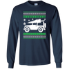 Image of Santa's Jeep Christmas Tree Ugly Sweater Party