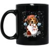 Image of Christmas Snowman Beagle Funny T-shirt