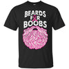 Image of 'Beards Breast Cancer Shirt' Breast Cancer Awareness Shirt