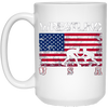 Image of American Flag Wrestling T-shirt