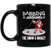 Image of Santa Dabbing Around The Snow & Playing Hockey Fun Shirt