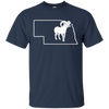 Image of Bighorn Sheep Art Shirt Nebraska Bighorn Sheep Hunting