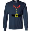 Image of Santa Elf Costume de vacances de Noël Chemise Pour Enfants et adultes