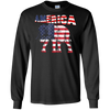 Image of AMERICA Elephant Graphic T-Shirt Perfect Gift Women Men Kids