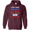 Image of "I Did Not Vote For Trump" T-Shirt