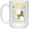 Image of Aries Facts Zodiac T-shirt