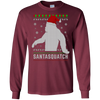 Image of Santasquatch Christmas Ugly Sweater T-Shirt Funny Gift