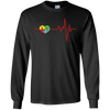 Image of Autism Shirt Heartbeat Mom Special Education Products
