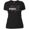 Image of Architect Gift Terms T-Shirt Word Cloud Planner Draftsman