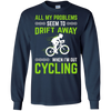 Image of Sarcastic Bicycle Cycling T-shirt Passionate Cyclist Gift