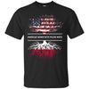 Image of American Grown With Polish Roots T-Shirt Poland Tee