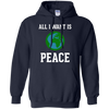 Image of All I Want Is World Peace & Harmony Anti-War T-Shirt