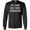 Image of 0% Hair But 100% Awesome Shirt Alopecia spot baldness Shirt