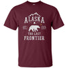Image of Alaska The Last Frontier Long Sleeve Shirt Alaskan Home Gift
