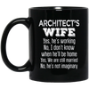 Image of Architect's Wife Funny Wedding Anniversary Gift T Shirt