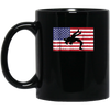 Image of American Wrestling Patriotic T-Shirt with the USA Flag