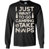 Image of About Taking Naps T shirt Camping Camper Men Women Funny Tee
