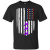 Image of Alzheimer Awareness T-Shirt Purple Ribbon Tees