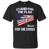 Image of America Stand for the Flag USA Patriotic Christian Tee Shirt