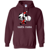 Image of Santa Panda T-shirt de Noël mignon Panda Bear
