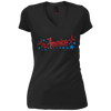 Image of America Heartbeat Shirt Red Blue Fourth of July Outfit Stars