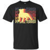 Image of American Pit Bull Terrier T Shirt Vintage Repeat