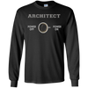 Image of Architect T-shirt - Architect Powered By Coffee - Funny Gift