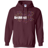 Image of Architect Gift Terms T-Shirt Word Cloud Planner Draftsman