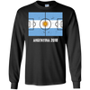 Image of Argentina Team 2018 Tshirt Flag Field