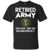 Image of Army retired shirt - Retired army shirts - Military Retired