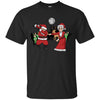 Image of Santa Dabbing Tshirt Mrs. Claus Flossing Shirt
