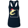 Image of Christmas Shrimp T-Shirt - Shrimp With Santa Hat Tee