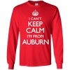 Image of Auburn T-Shirt Funny Keep Calm