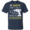 Image of Funny Handyman Dad Shirt Fathers Day Gift from Wife Kids