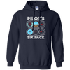 Image of Pilot's Six Pack T-Shirt | Flight Instruments Aviation Shirt