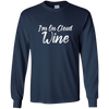 Image of Alcohol Tees I'm On Cloud Wine Shirt Drinking Men Women Gift