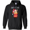 Image of Santa Claws Cat Lovers Long Sleeve Shirt