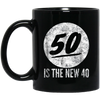 Image of 50 Is The New 40 T-Shirt | Vintage 50th Birthday Tee Shirt