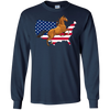 Image of America Map Horse USA Flag Happy 4th Of July Shirt