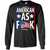 Image of 'Merican AF T-Shirt Funny American Flag Patriotic Shirt