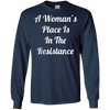 Image of A Woman's Place Is In The Resistance T-Shirt